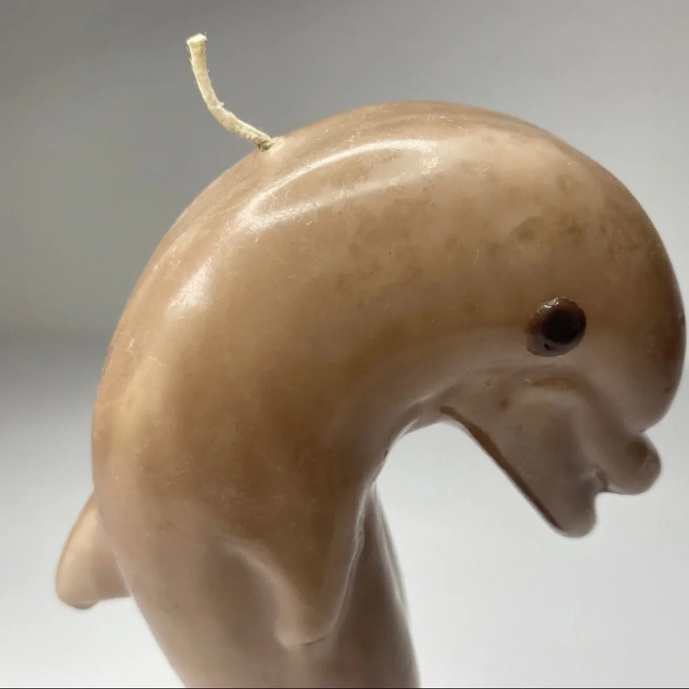 🔵 VINTAGE Dolphin Candle